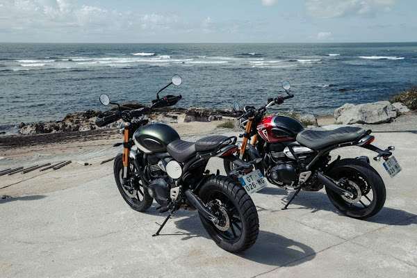 Triumph Speed e Scrambler 400X tem preços mantidos em 2025